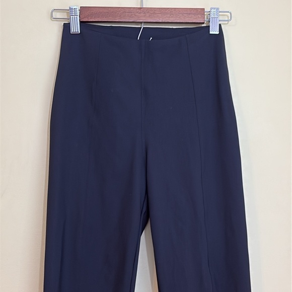 Lululemon | Black Straight Ankle Pixi Front Seam Ponte Leggings Pants 4 - Picture 3 of 16